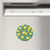Aquarell-Limonen 6 Magnet (In Situ (Geschirrspüler))