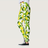 Aquarell-Limonette Leggings (Links)