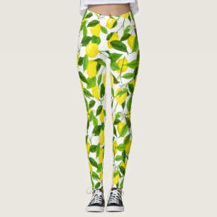 Aquarell-Limonette Leggings
