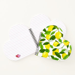 Aquarell-Limonette Notizblock
