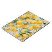 Aquarell-Limonie/Frucht Notizblock (Linke Seite)