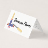 Aquarell Lippies Visitenkarte - Spitzen und Visitenkarten (Vorderseite)