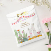 Aquarell Llama Wüste Kaktus Fiesta Baby Dusche Geschenktütchen (Versiegelt)