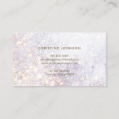 Aquarell-Logo-Visitenkarte Visitenkarte (Rückseite)