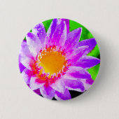 Aquarell Lotus Button (Vorderseite)