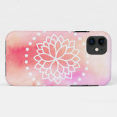 Aquarell-Lotus iPhone 5/5s Fall Case-Mate iPhone Hülle (Rückseite (Horizontal))