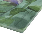 Aquarell-Lotus Schneidebrett (Ecke)
