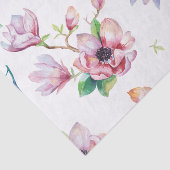Aquarell-Magnolie Seidenpapier (Ausschnitt)