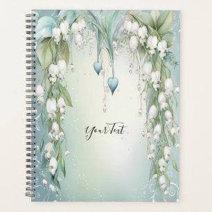 Aquarell-Maiglöckchen-Hochzeitsplaner Planer