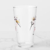Aquarell-Make-upgesicht Glas (Rechts)