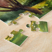 Aquarell-Malerei-Landschaft Puzzle (Seite)