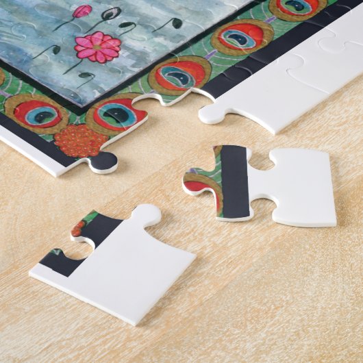 Aquarell-Malerei-Puzzlespiel des Dschungel-Buch-II Puzzle (Seite)