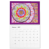 Aquarell-Mandala-Art Kalender (Feb 2027)