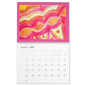 Aquarell-Mandala-Art Kalender (Jan 2027)