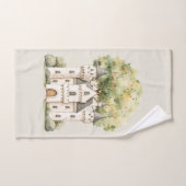 Aquarell-Märchenprinzessin Whimsical Badhandtuch Set (Handtuch)