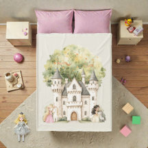 Aquarell-Märchenprinzessin Whimsical