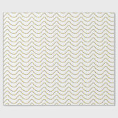 Aquarell-Mardi-Gras-Perlen Geschenkpapier (Flach)