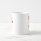 Aquarell-Maus individuell benannte Tasse mit Candy (Mittel)