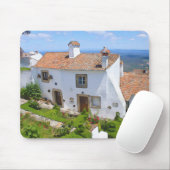Aquarell Mediterranes Haus Mousepad (Mit Mouse)