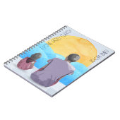 Aquarell Meerblick Blick auf Vater Notizblock (Linke Seite)