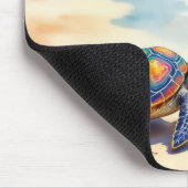 Aquarell Meeresschildkröte Mousepad (Ecke)