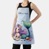 Aquarell Meerjungfrau Niedlich Schöne Schürze (InSitu)