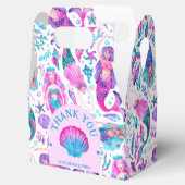 Aquarell Mermaids Joint Sisters Birthday Geschenkschachtel (Geöffnet)