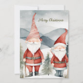 Aquarell Minimalistisch Weihnachten Weihnachten (Vorderseite)