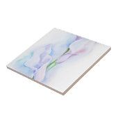 Aquarell mit 3 Callas Fliese (Seite)