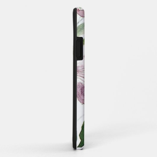 Aquarell mit Blumen Case-Mate iPhone Hülle (Hinten/Rechts)