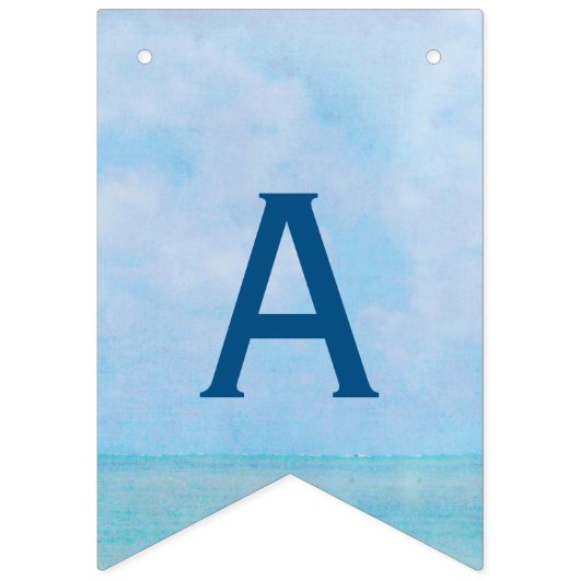 Aquarell mit Flip-Flops für das Ruhestand Wimpelkette (Zweite Fahne)