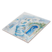 Aquarell Mittelmeer Fliese (Seite)