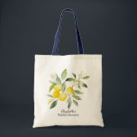 Aquarell Mittelmeer-Limonelle  Tragetasche<br><div class="desc">Entdecken Sie einzigartige Aquarell-Design-Inspirationen im Mittelmeer-Stil. Fügen Sie Ihren kreativen Projekten mit diesen schönen Werken eine Note von Eleganz und Ruhe hinzu.</div>