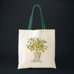 Aquarell Mittelmeer Zitrone  Tragetasche<br><div class="desc">Entdecken Sie einzigartige Mittelmeer-Aquarell-Design-Inspiration. Fügen Sie Ihren kreativen Projekten mit diesen schönen Werken eine Note von Eleganz und Ruhe hinzu.</div>