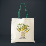 Aquarell Mittelmeer Zitrone  Tragetasche<br><div class="desc">Entdecken Sie einzigartige Mittelmeer-Aquarell-Design-Inspiration. Fügen Sie Ihren kreativen Projekten mit diesen schönen Werken eine Note von Eleganz und Ruhe hinzu.</div>