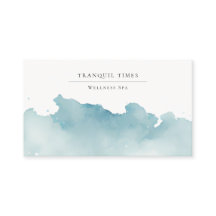 Aquarell Modern Minimalist Aqua Spa