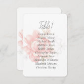 Aquarell moderne rote Pony. Einladung (Vorne/Hinten)