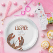 Aquarell Moderne Rustikale Elegante Lobbybühne Pappteller (Party)