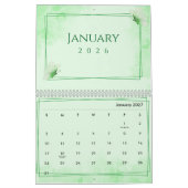 Aquarell Moderne Schmetterling-Ästhetik Kalender (Jan 2027)
