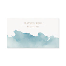 Aquarell-modernes minimalistisches Aqua-Spa
