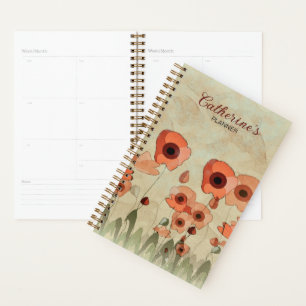 Aquarell-Mohn-Planer Planer