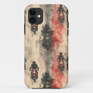 Aquarell Motorräder, Biker, Rennen, Motorradfahrer Case-Mate iPhone Hülle