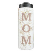 Aquarell-Mutter-Foto-Kaffee-Reisebecher Thermosbecher (Vorderseite)