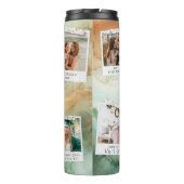 Aquarell-Mutter-Foto-Kaffee-Reisebecher Thermosbecher (Rückseite)
