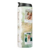 Aquarell-Mutter-Foto-Kaffee-Reisebecher Thermosbecher (Nach rechts gedreht)