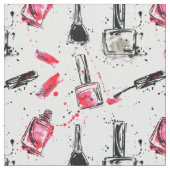 Aquarell-Nagellack-Muster Stoff (Nahaufnahme)