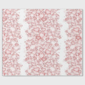 Aquarell-Nahtlosmuster mit zahlreichen Sofas Geschenkpapier (Flach)