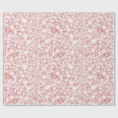 Aquarell-Nahtlosmuster mit zahlreichen Sofas Geschenkpapier (Flach)
