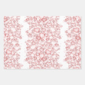 Aquarell-Nahtlosmuster mit zahlreichen Sofas Geschenkpapier Set (Vorderseite 2)