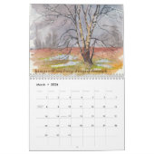 Aquarell-Natur-Kalender 2019 Kalender (Mär 2026)